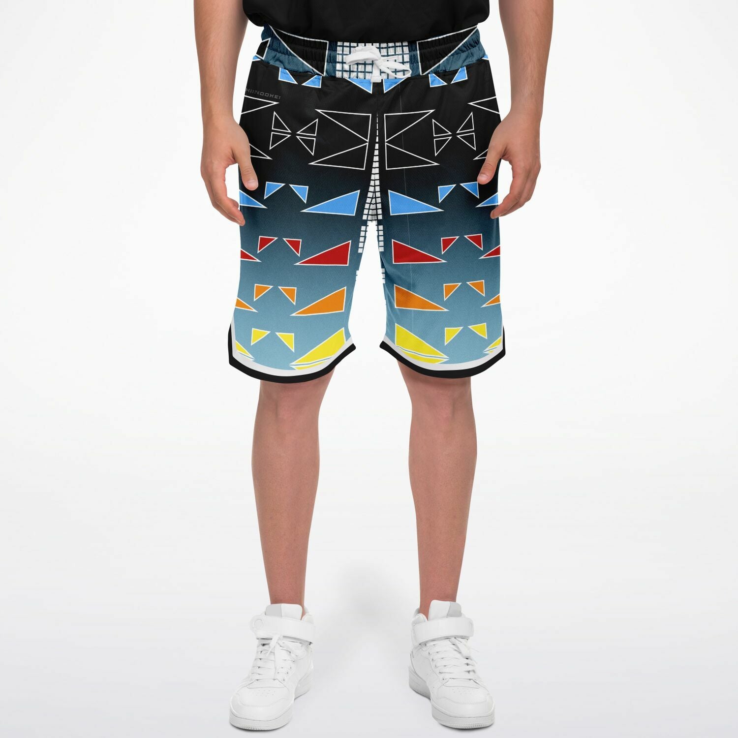 $NiieihiiNookei Basketball Short Rib - AOP