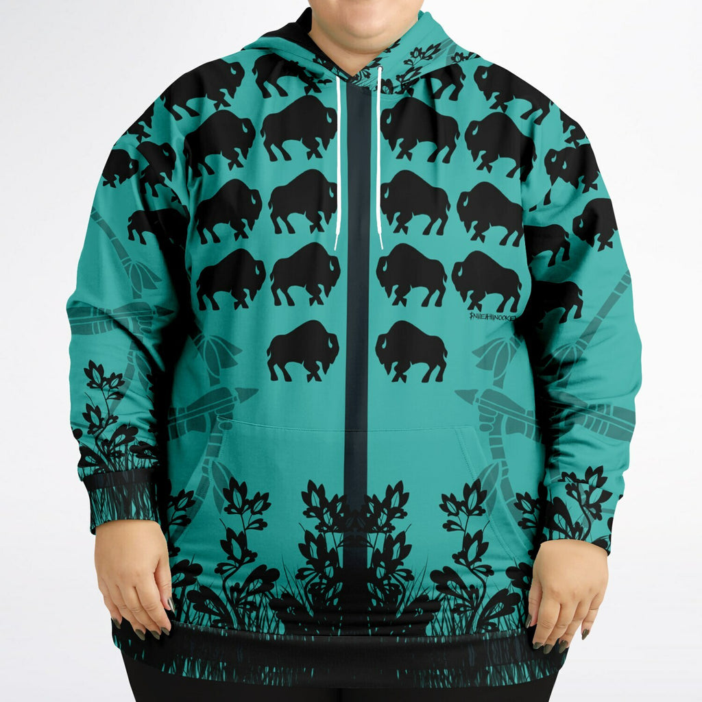 $NiieihiiNookei Fashion Plus-size Hoodie - AOP