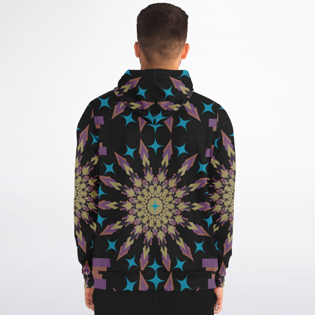 $NiieihiiNookei Athletic Zip-Up Hoodie - AOP