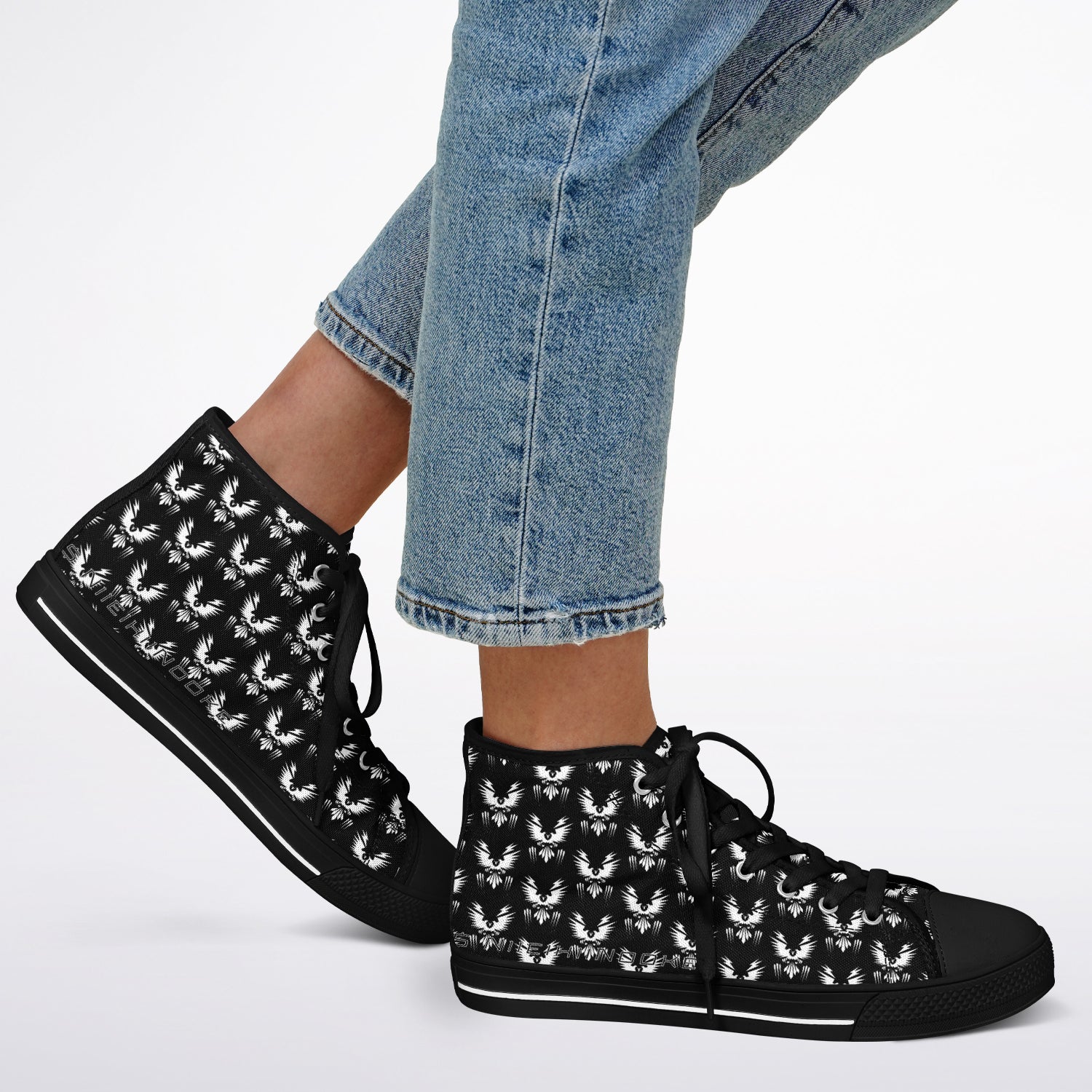 $NiieihiiNookei Urban Peak High Top Shoes - AOP