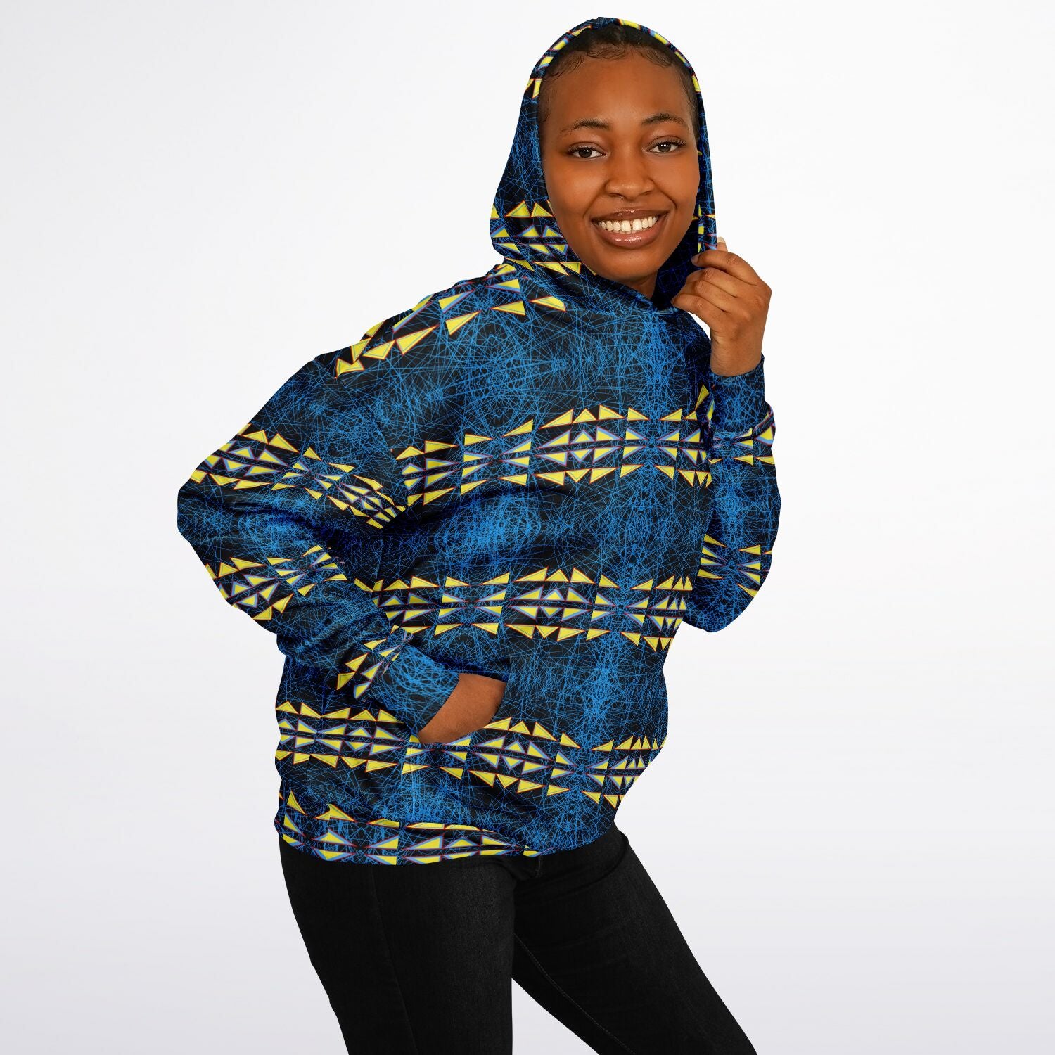 $NiieihiiNookei Heavyweight Oversized Hoodie - AOP