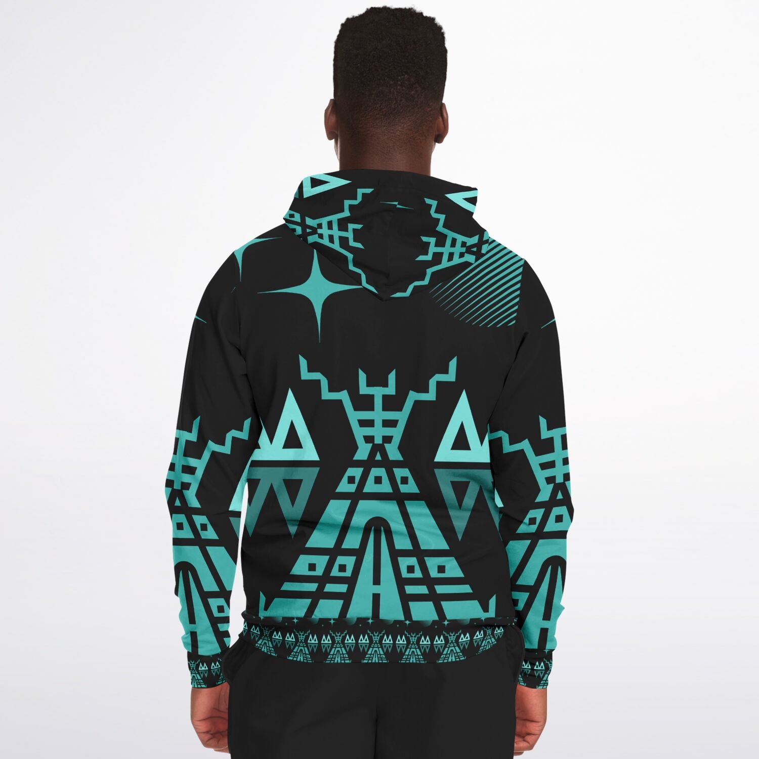 $NiieihiiNookei Fashion Zip-Up Hoodie - AOP
