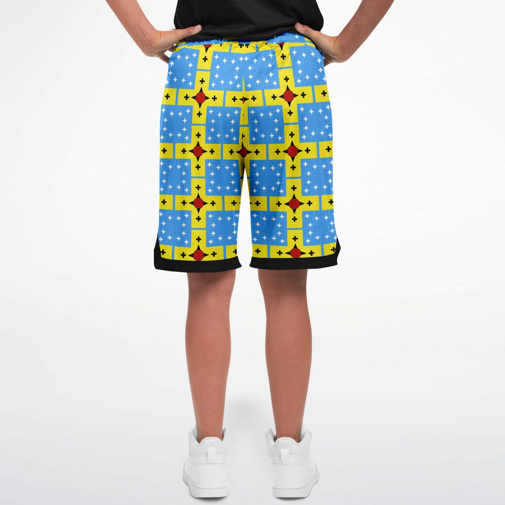 $NiieihiiNookei Basketball Short Rib - AOP