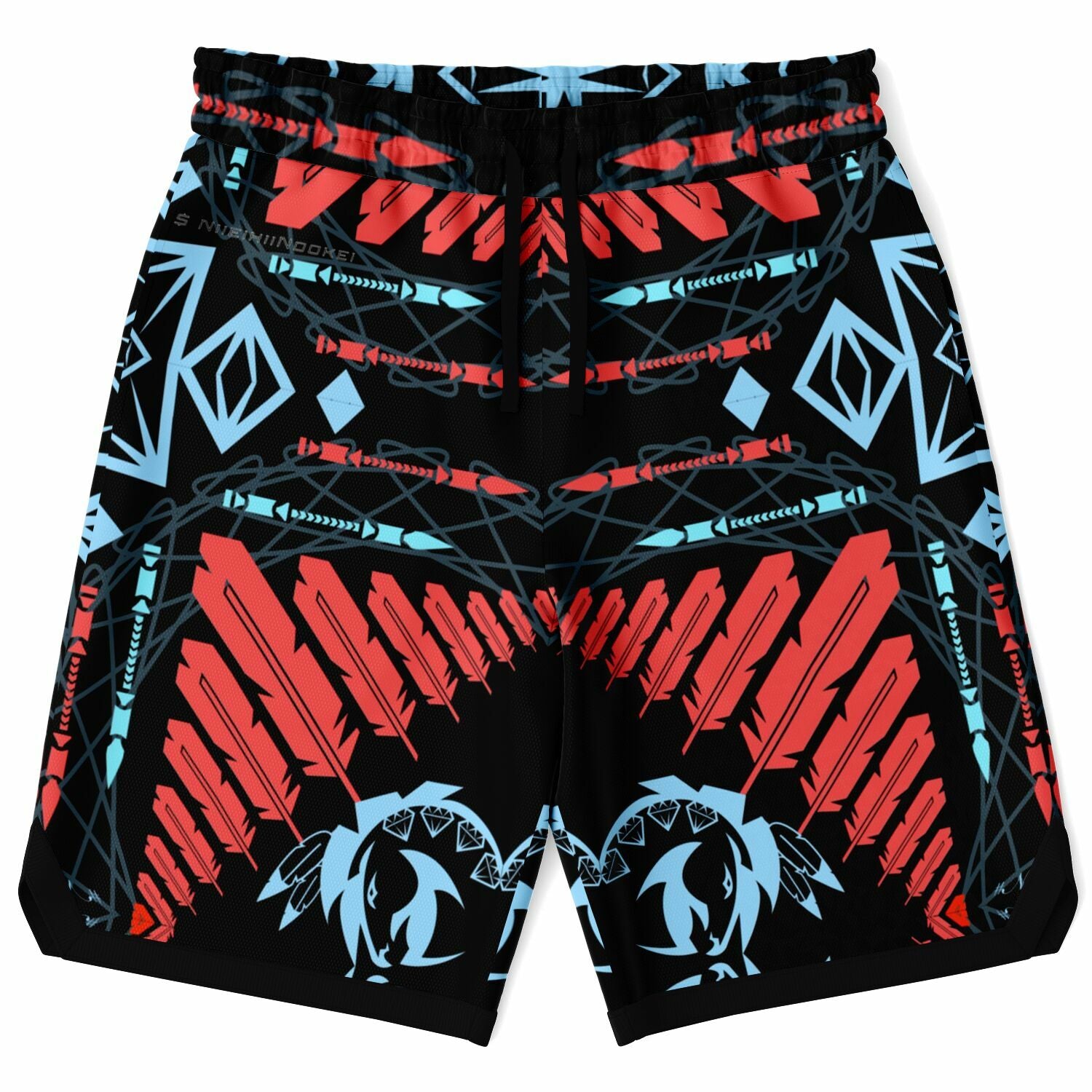 $NiieihiiNookei Basketball Short Rib - AOP