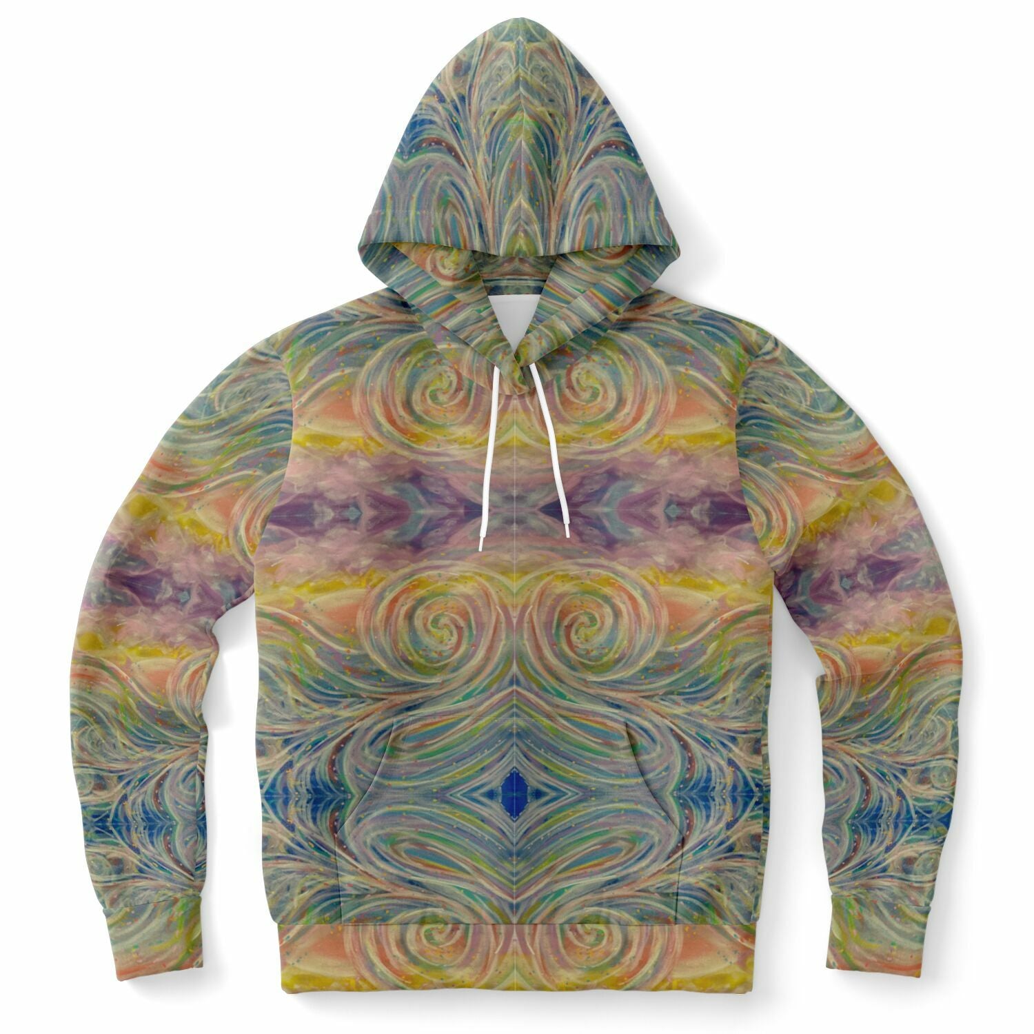 SMW Watercolor Athletic Hoodie - AOP