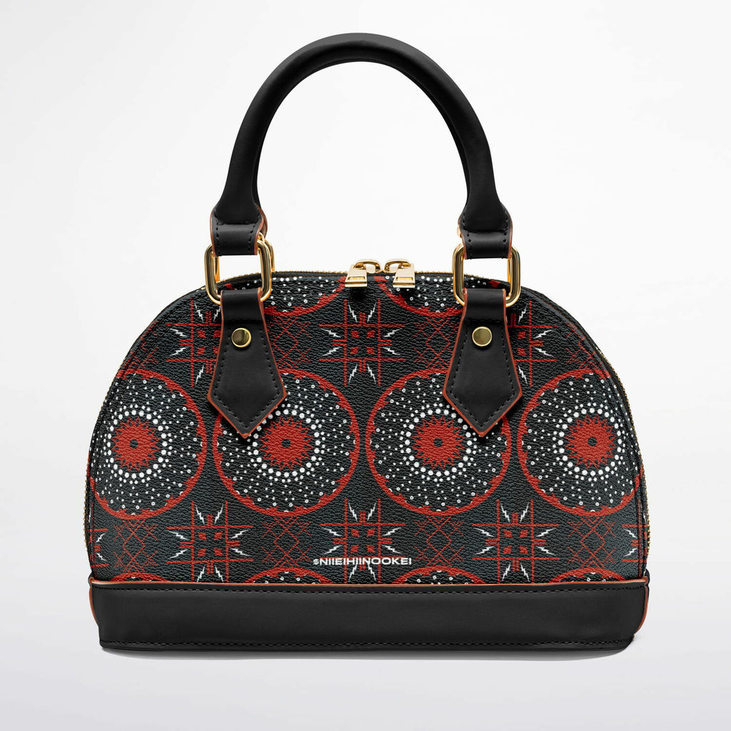 $NiieihiiNookei Dome Satchel Handbag - AOP