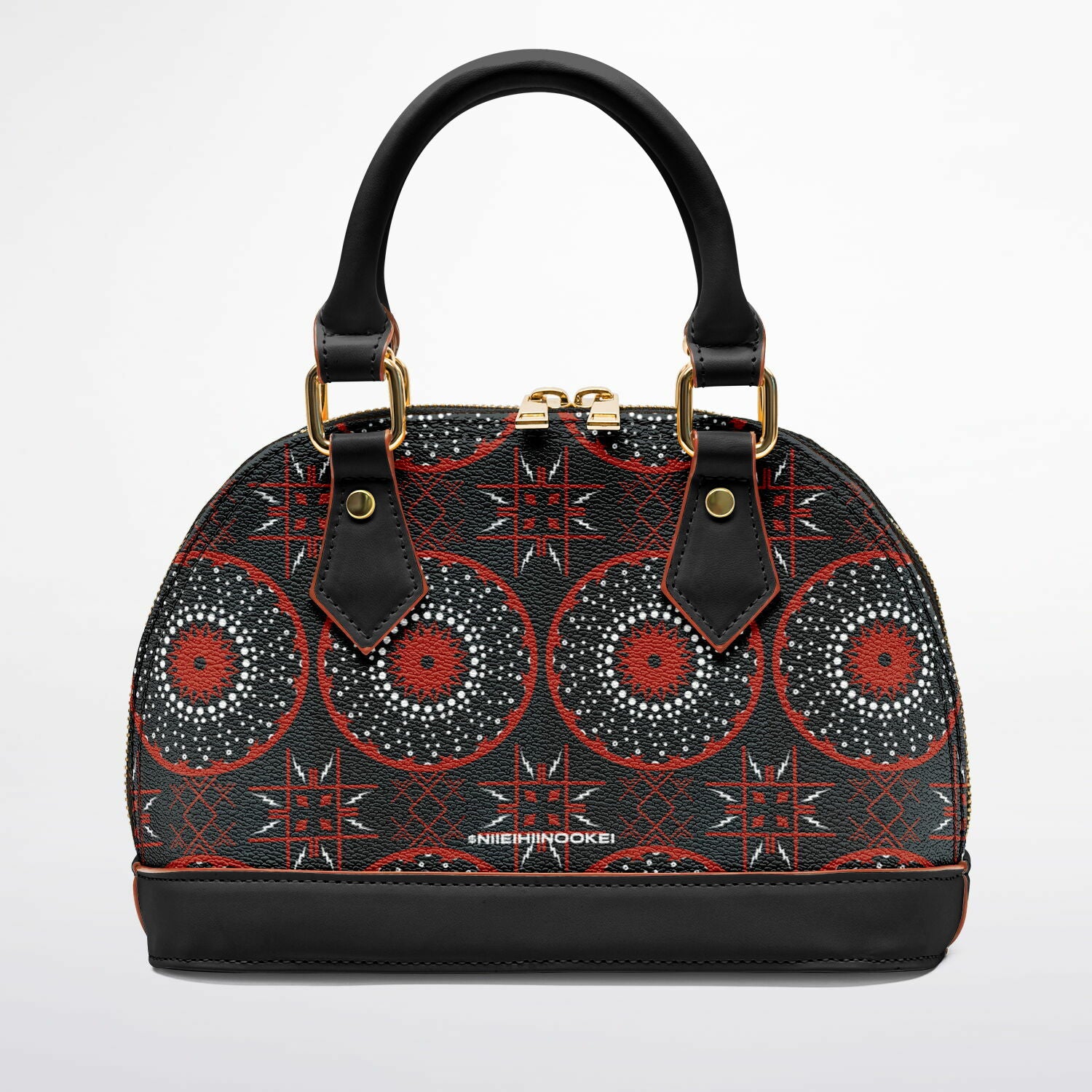 $NiieihiiNookei Dome Satchel Handbag - AOP