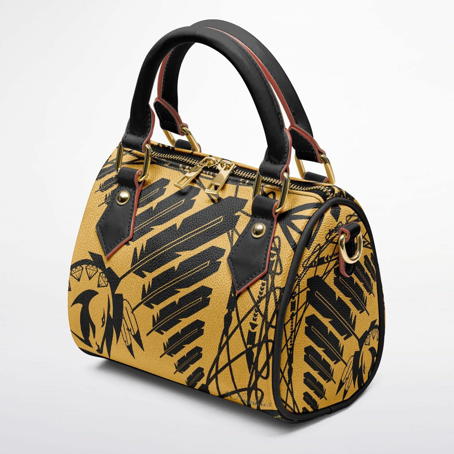 $NiieihiiNoookei Crossbody Handbag - AOP