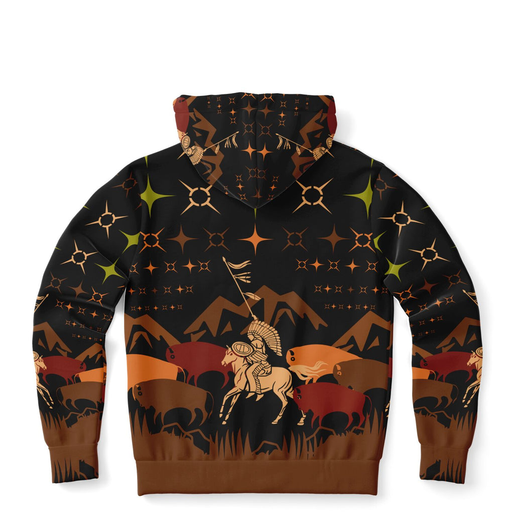 $NiieihiiNookei Athletic Zip-Up Hoodie - AOP