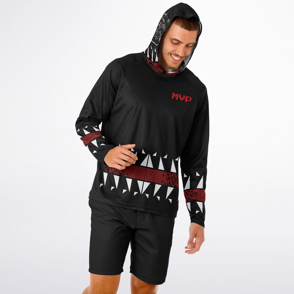 $NIIEIHIINOOKEI MVP BLBH Hooded Performance Shirt - AOP