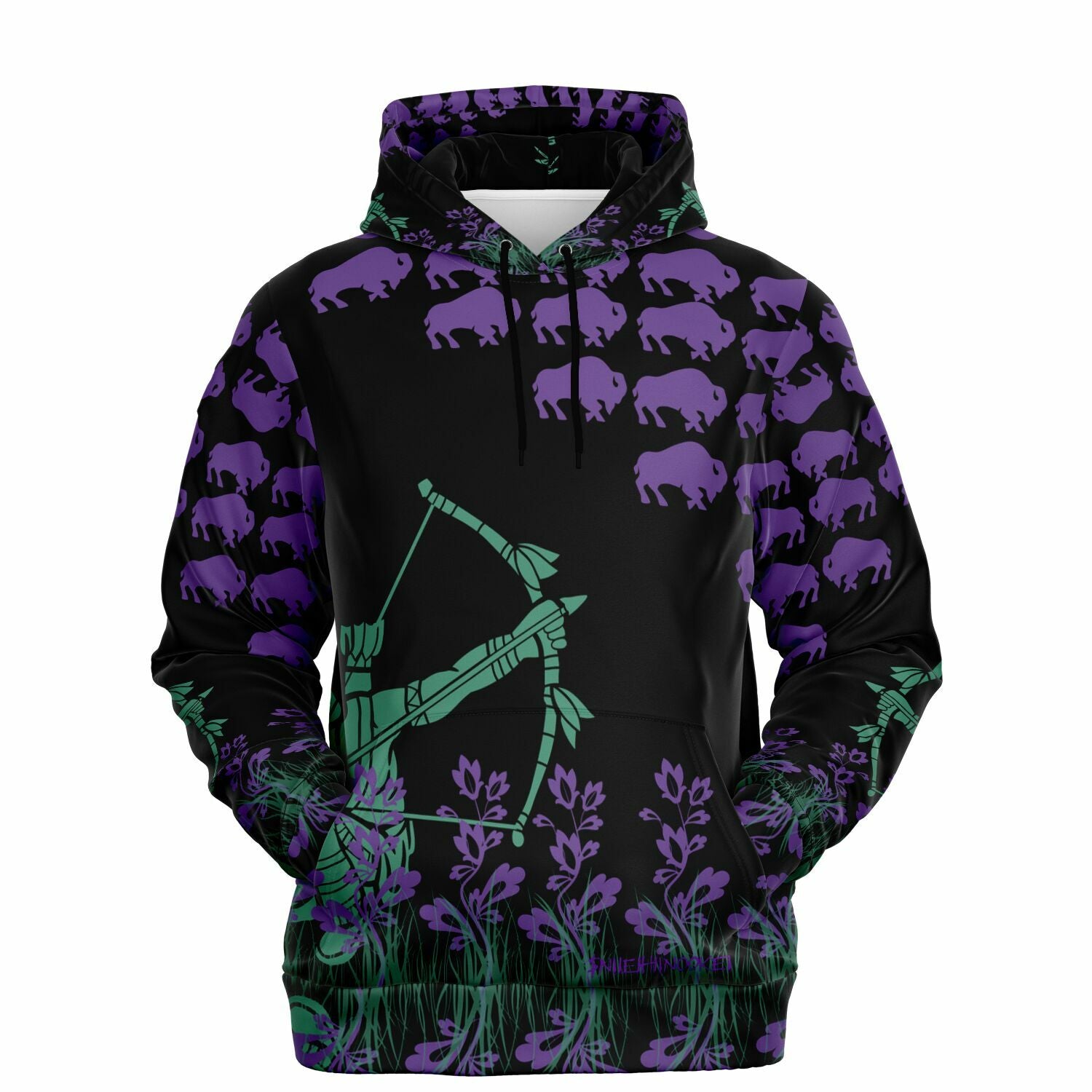 $NiieihiiNookei Athletic Hoodie - AOP