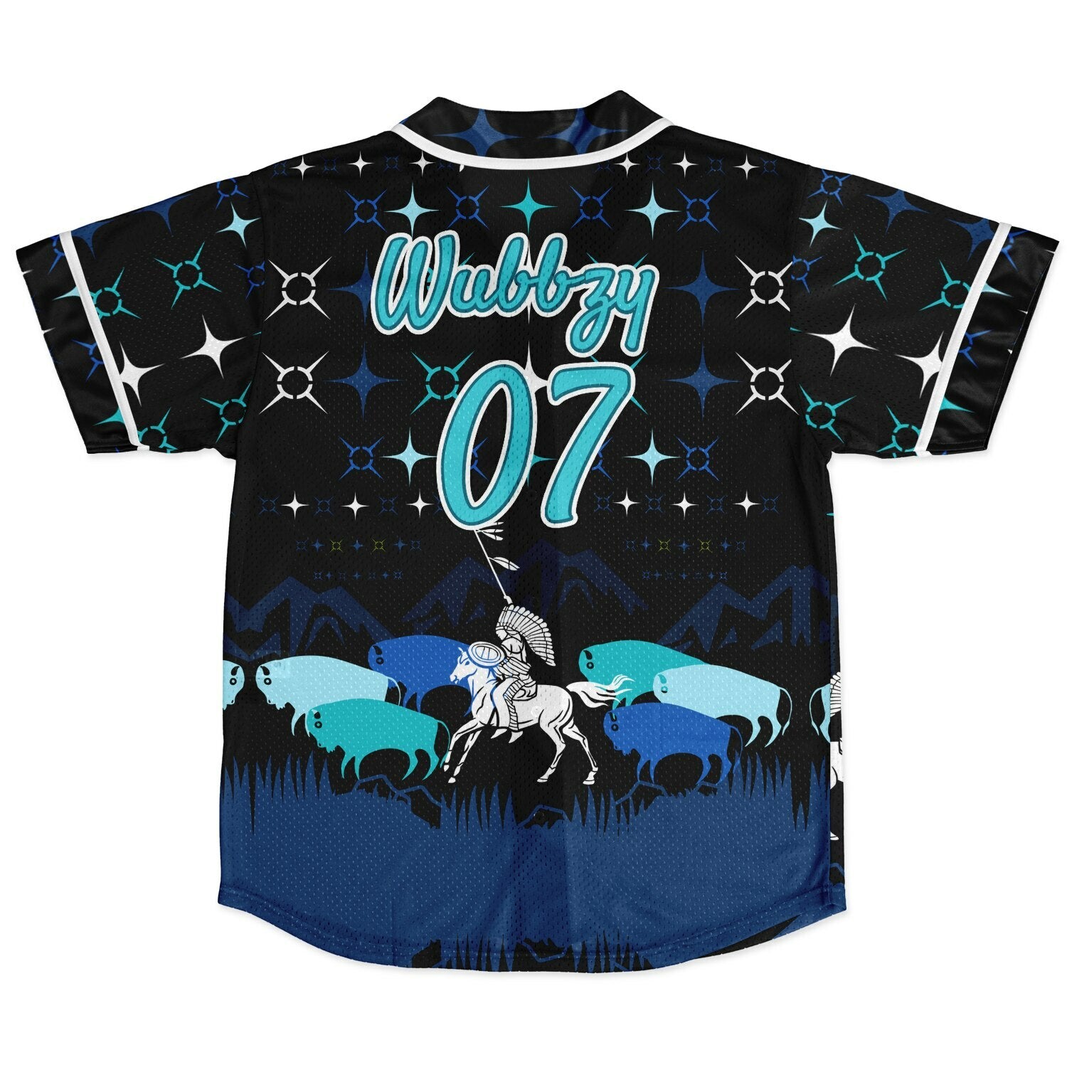 #07 Wubbzy Premium Baseball Jersey - AOP