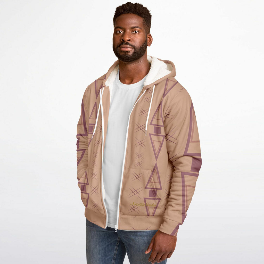 $NiieihiiNookei Microfleece Ziphoodie - AOP