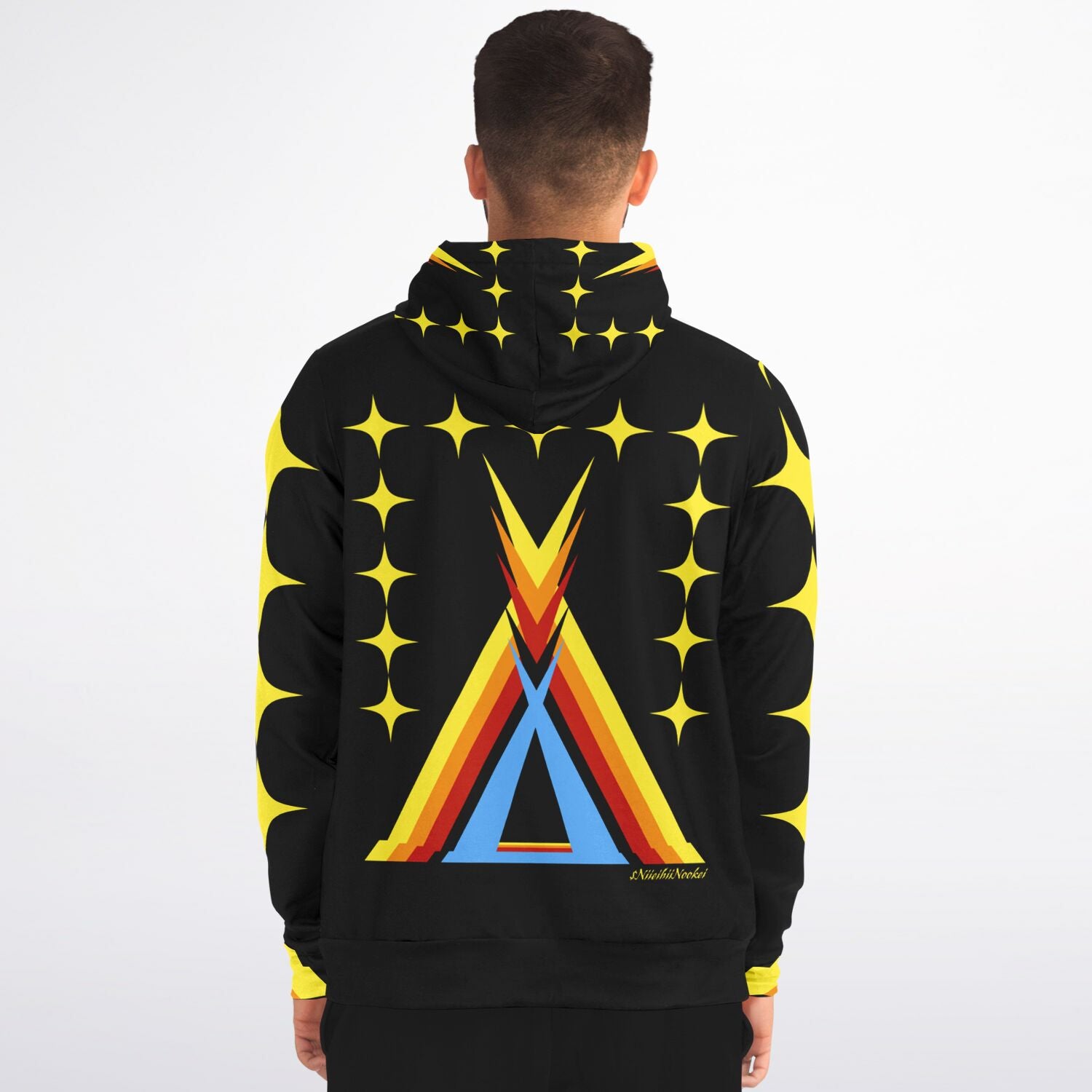 $NiieihiiNookei Zip-Up Hoodie - AOP