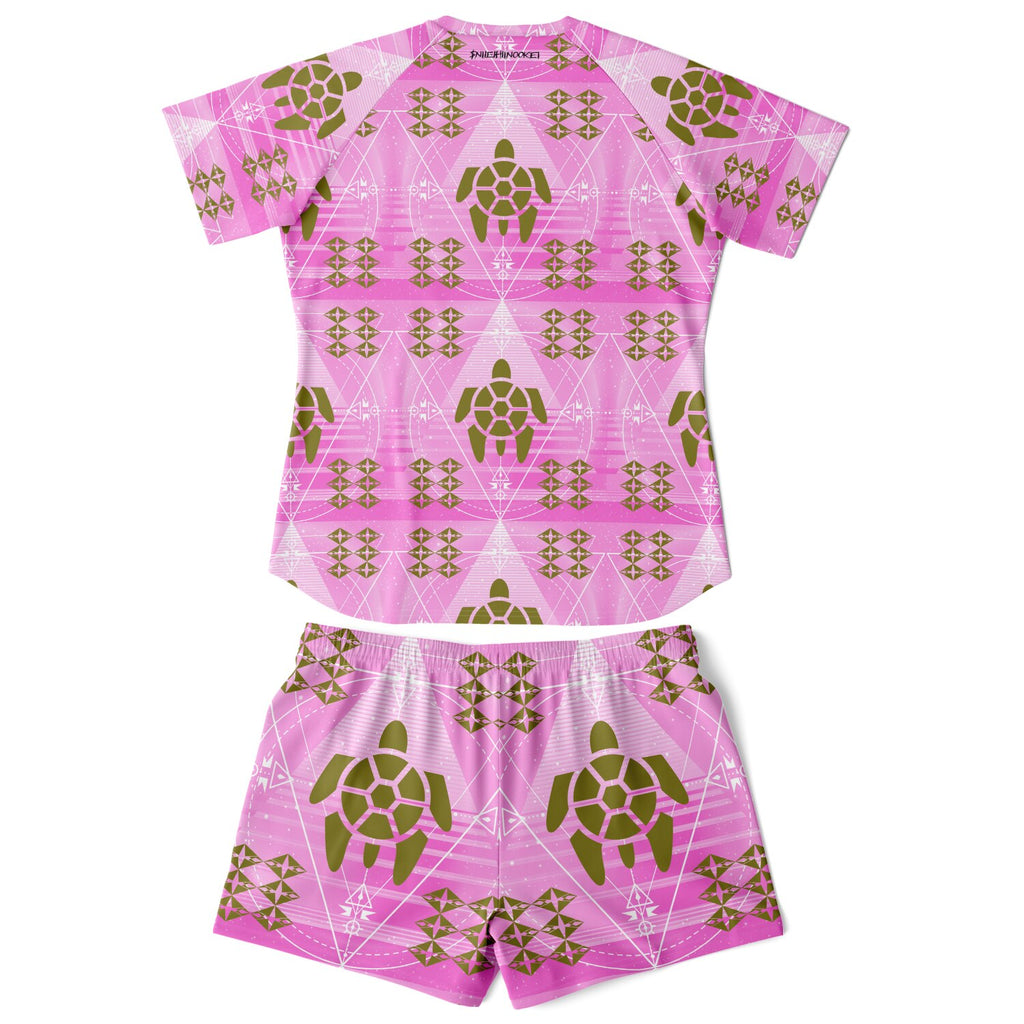 $NiieihiiNookei Women's Athletic Set - AOP
