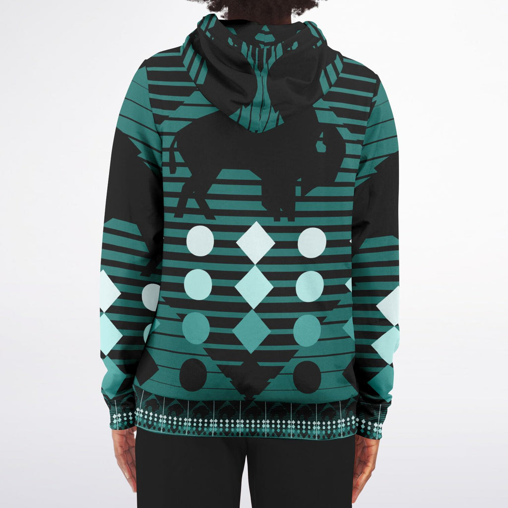 $NiieihiiNookei Fashion Zip-Up Hoodie - AOP