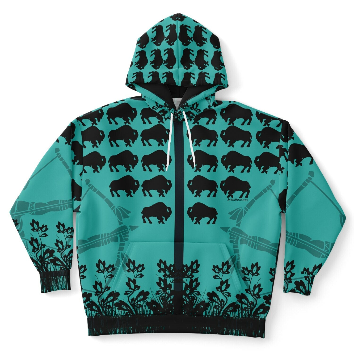 $NiieihiiNookei Fashion Plus-size Hoodie - AOP