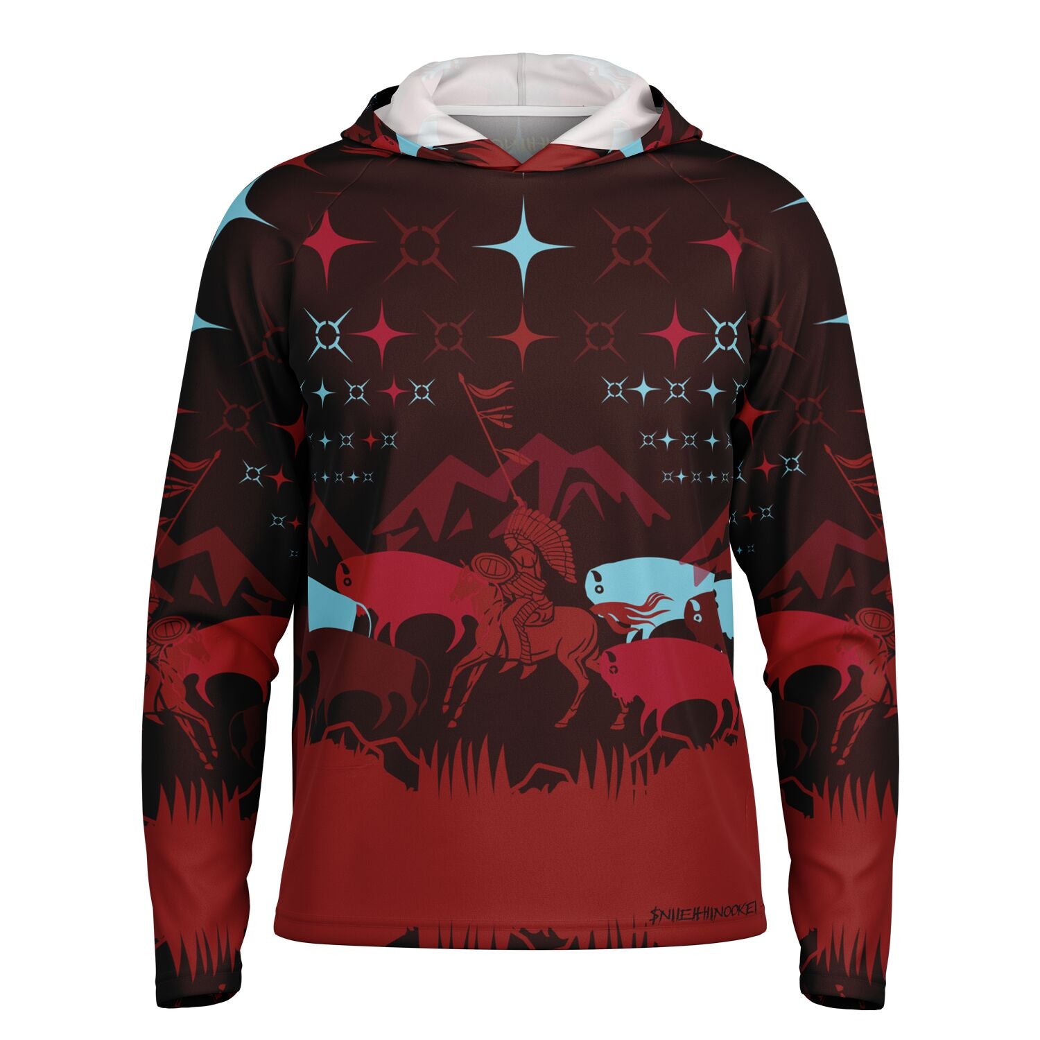 $NiieihiiNookei Performance Hoodie - AOP