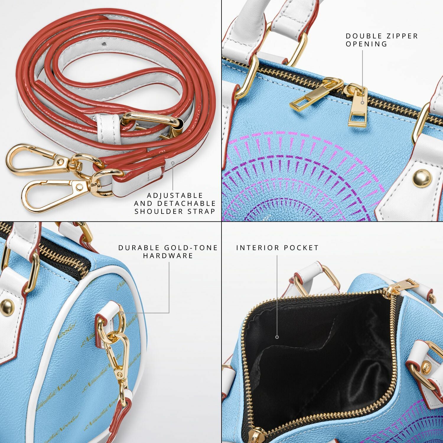 $NiieihiiNookei Crossbody Handbag - AOP