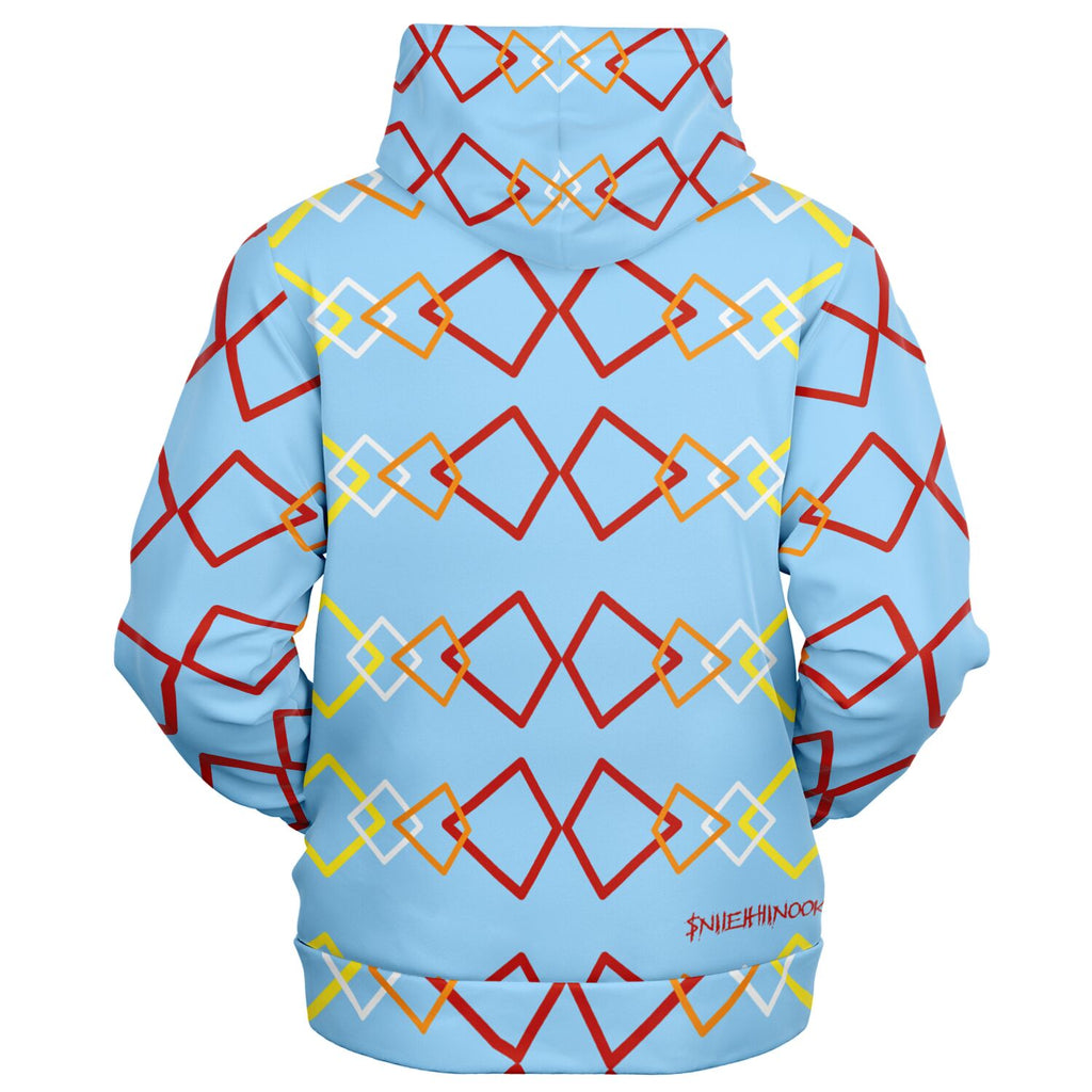 $NiieihiiNookei Athletic Zip-Up Hoodie - AOP