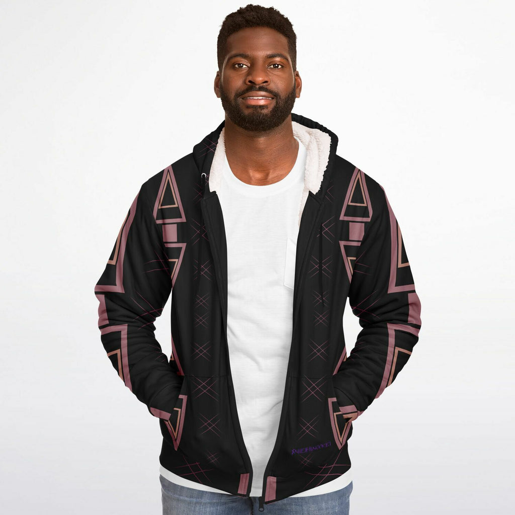 $NiieihiiNookei Microfleece Ziphoodie - AOP