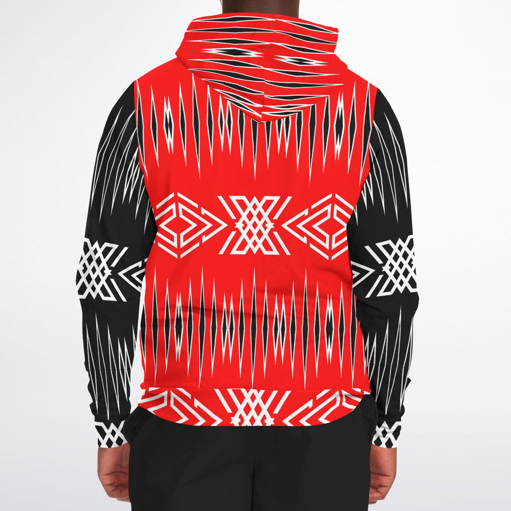 $NiieihiiNookei Zip-Up Hoodie - AOP