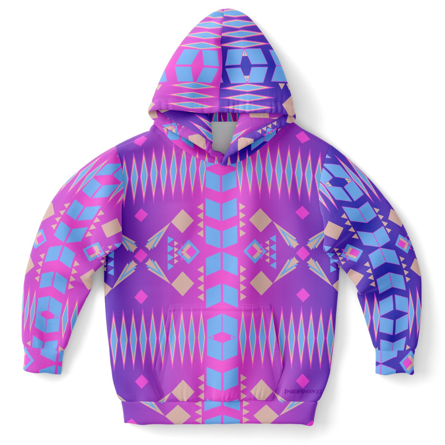 $NiieihiiNookei Fashion Kids Hoodie - AOP