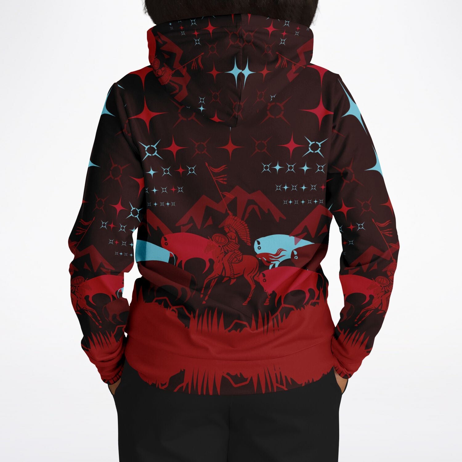 $NiieihiiNookei Athletic Hoodie - AOP