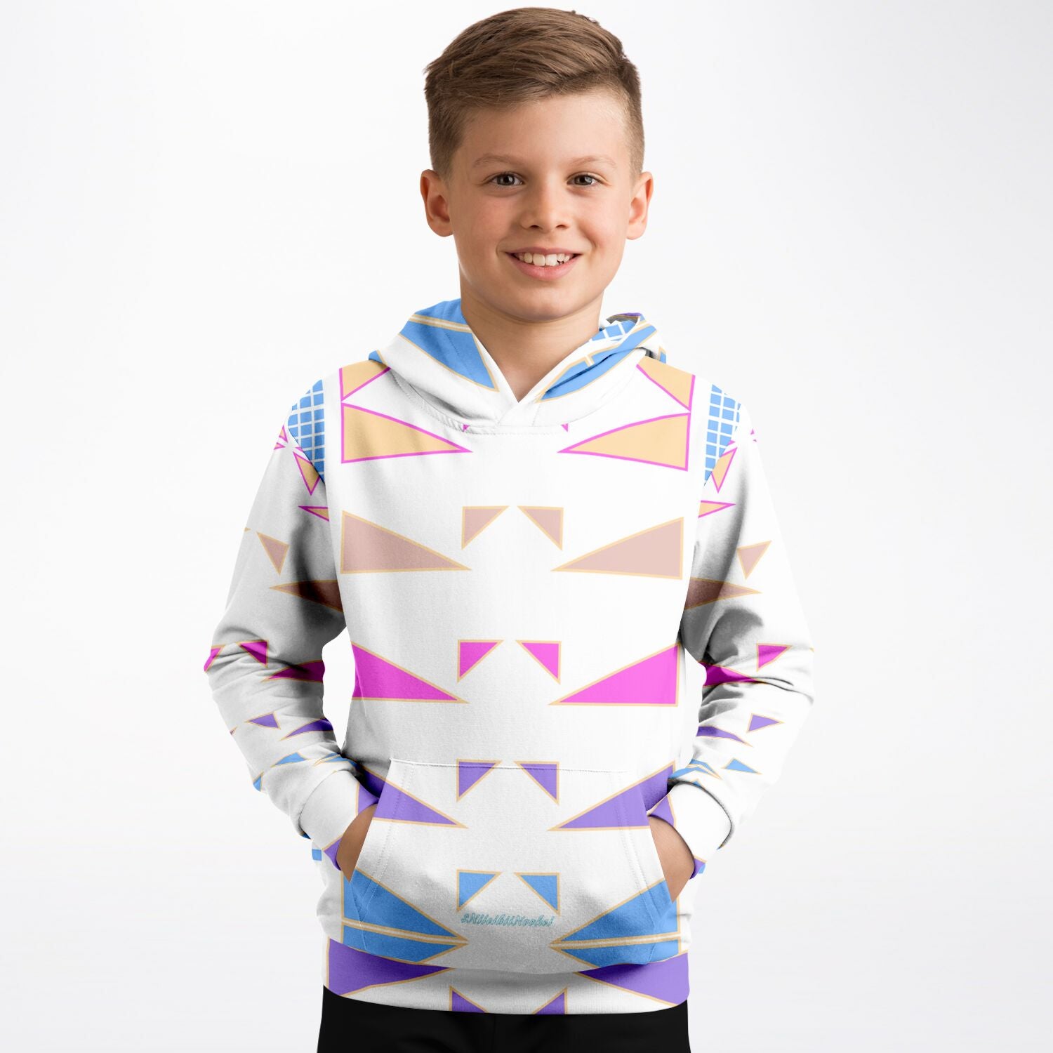$NiieihiiNookei Fashion Kids Hoodie - AOP