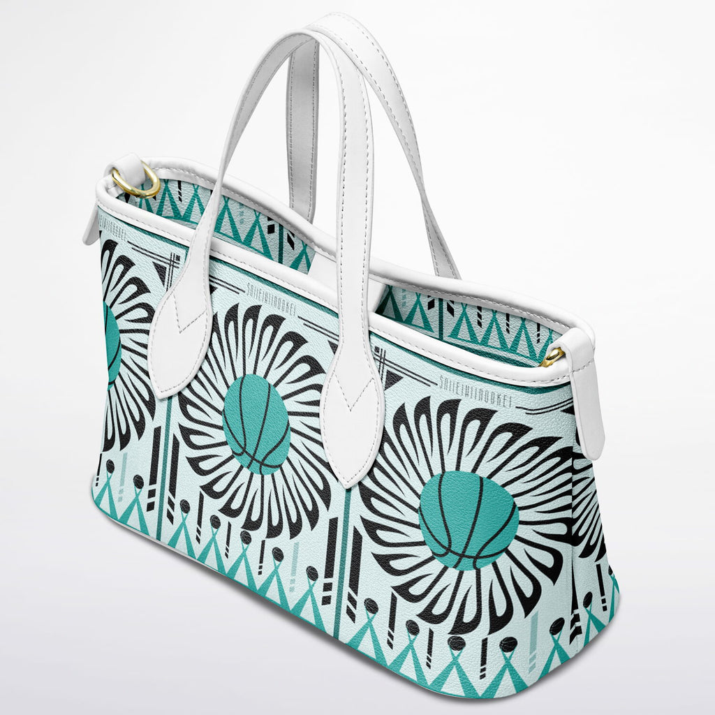 $NiieihiiNookei Leather Tote Bag - AOP