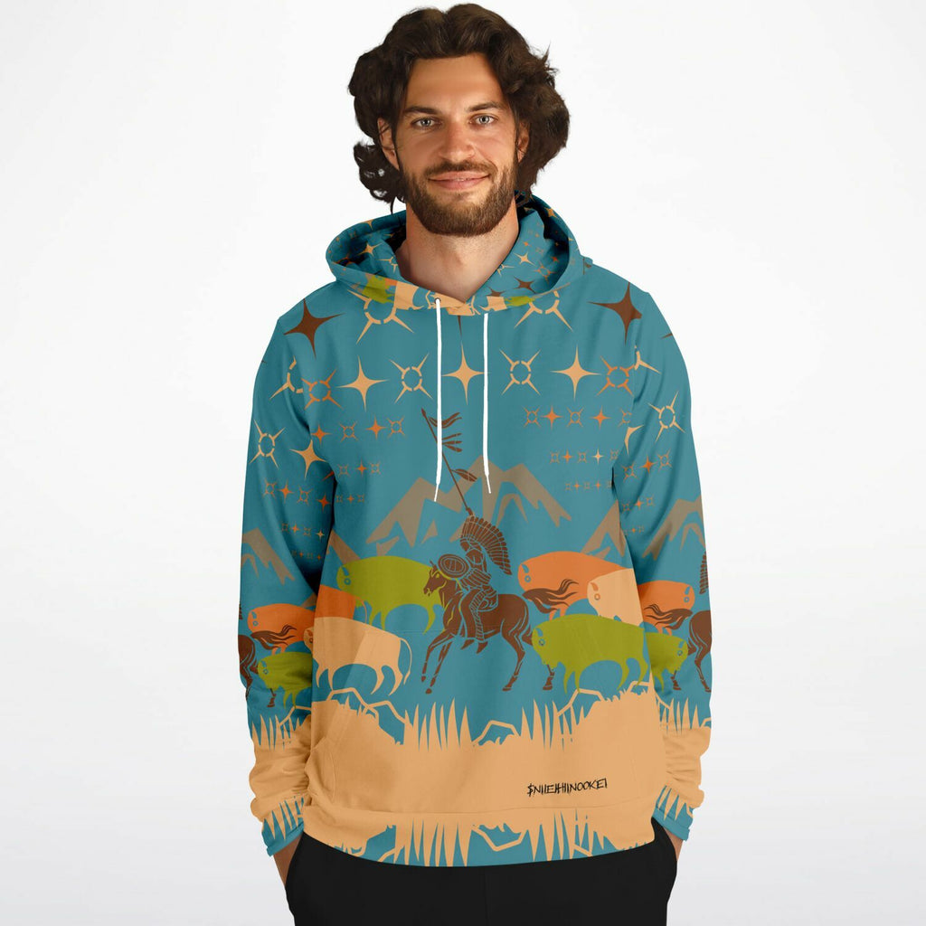 $NiieihiiNookei Athletic Hoodie - AOP