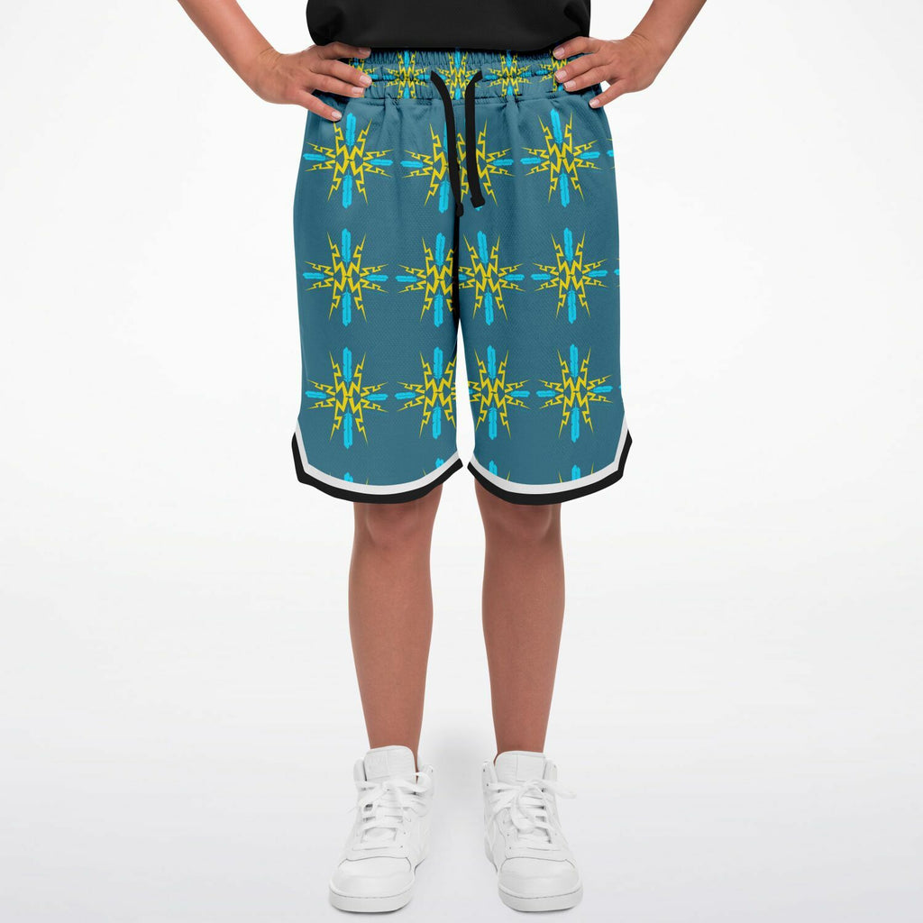 $NiieihiiNookei Basketball Short Rib - AOP
