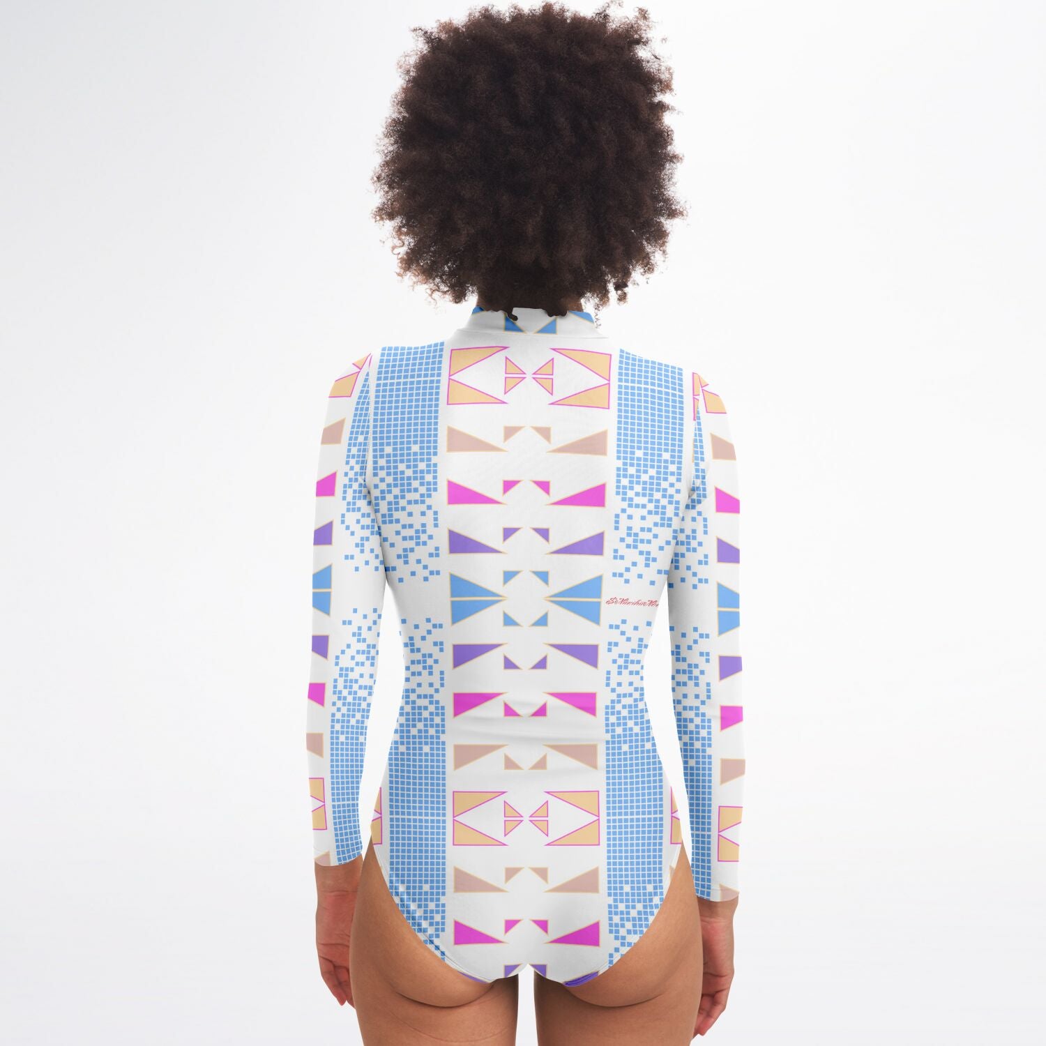 $NiieihiiNookei Bodysuit Long Sleeve - AOP
