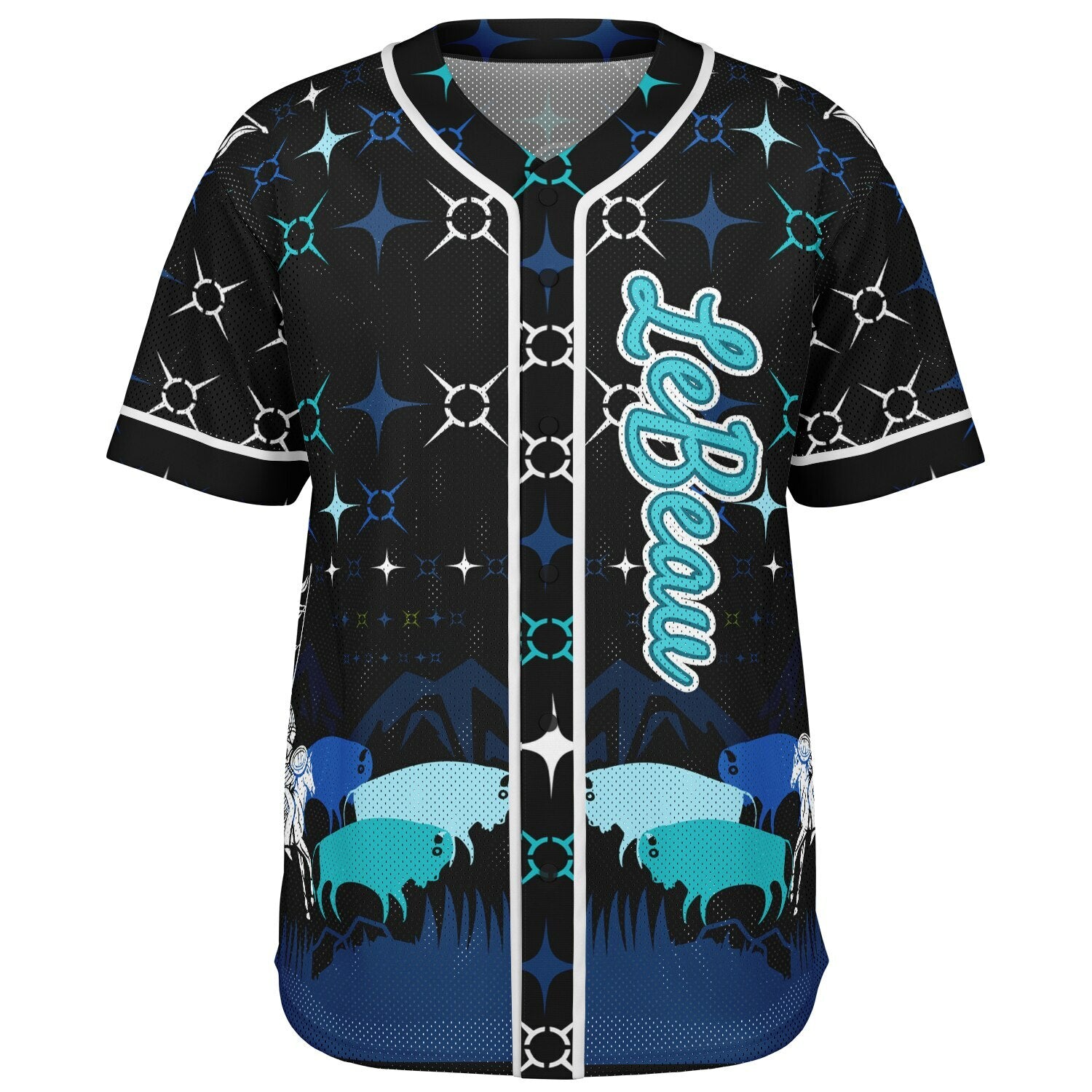 #13 Lebeau Premium Baseball Jersey - AOP