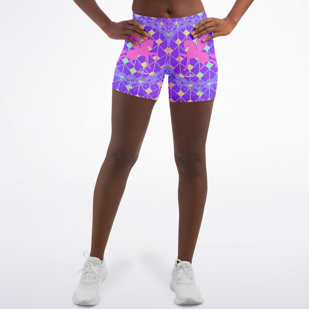Design by Elliana Legging Shorts - AOP