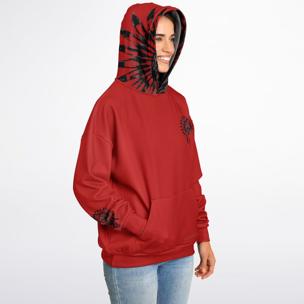 $NiieihiiNookei Heavyweight Oversized Hoodie - AOP