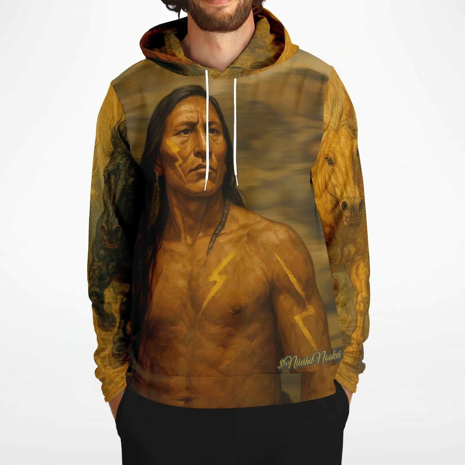 $NiieihiiNookei Fashion Hoodie - AOP