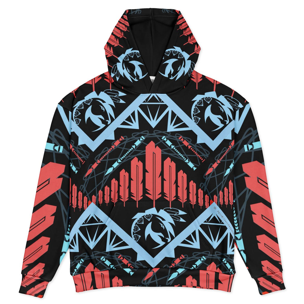 $NiieihiiNookei #Heavyweight Oversized Hoodie - AOP