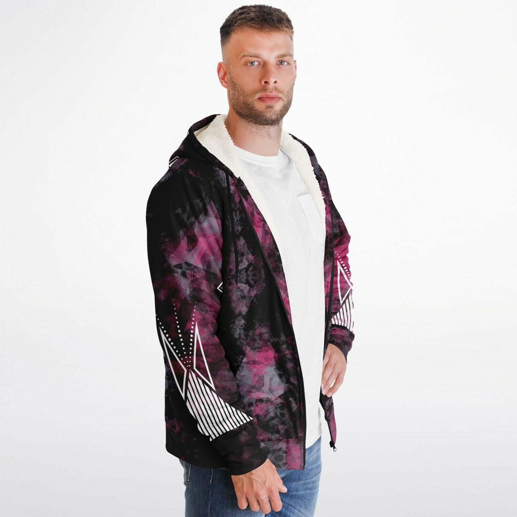 $NiieihiiNookei Microfleece Ziphoodie - AOP
