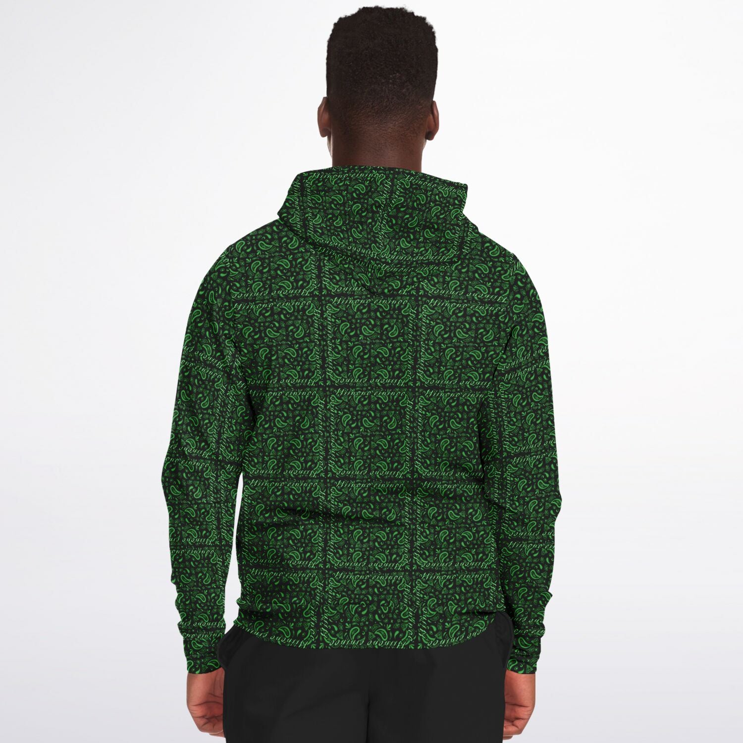 $NiieihiiNookei Athletic Zip-Up Hoodie - AOP