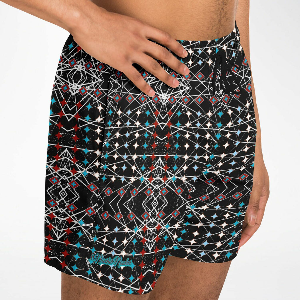 $NiieihiiNookei Swim Trunks Men - AOP