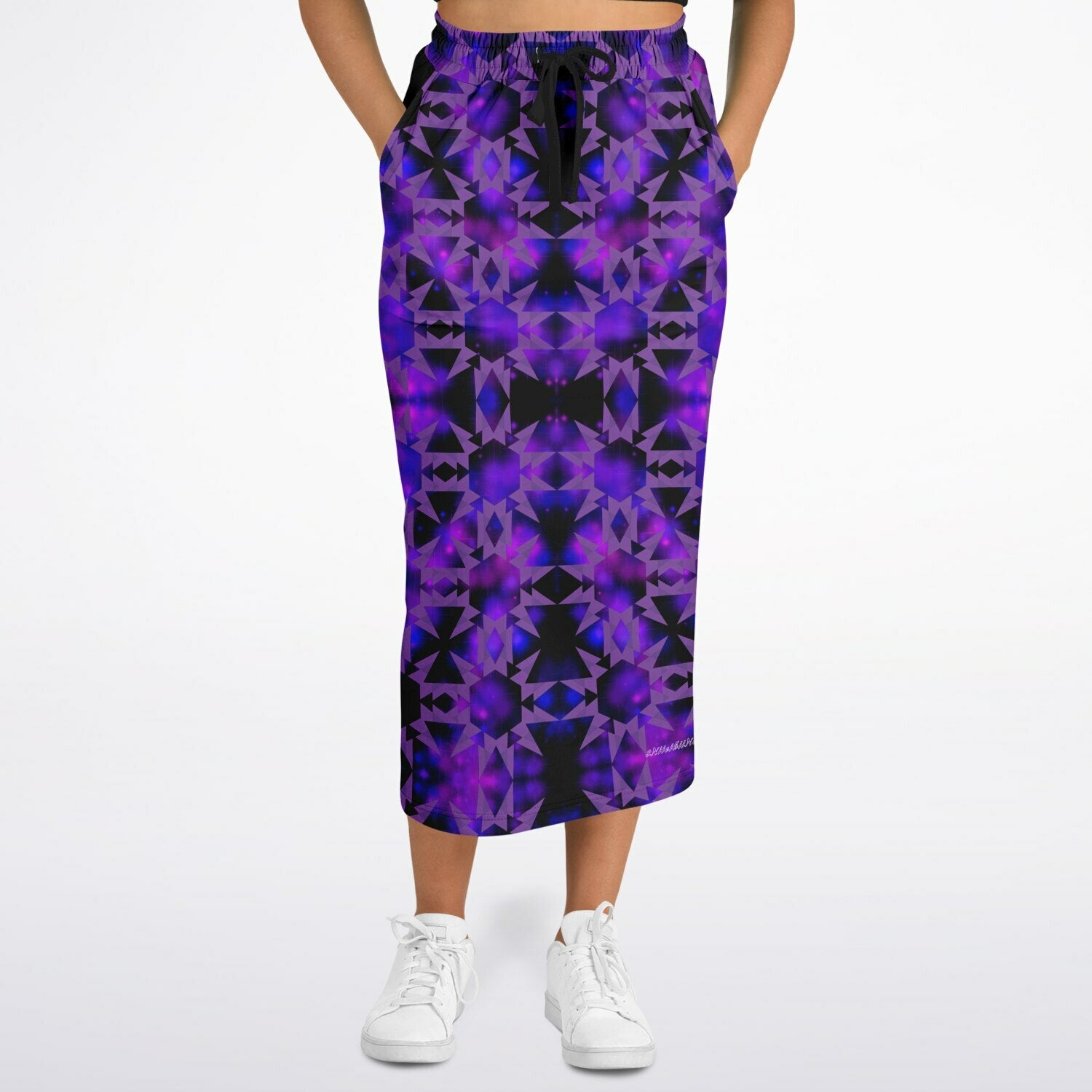 $NiieihiiNookei Athletic Long Pocket Skirt - AOP