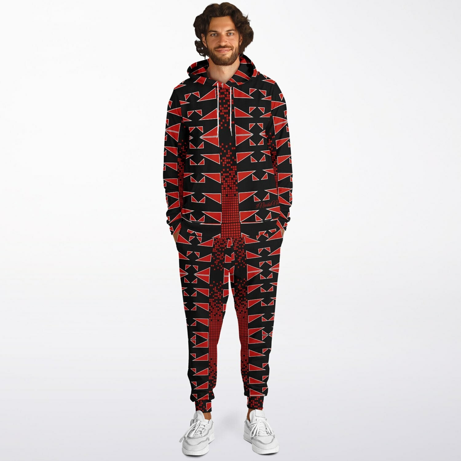 $NiieihiiNookei Tipi Matrix Hoodie & Jogger - AOP