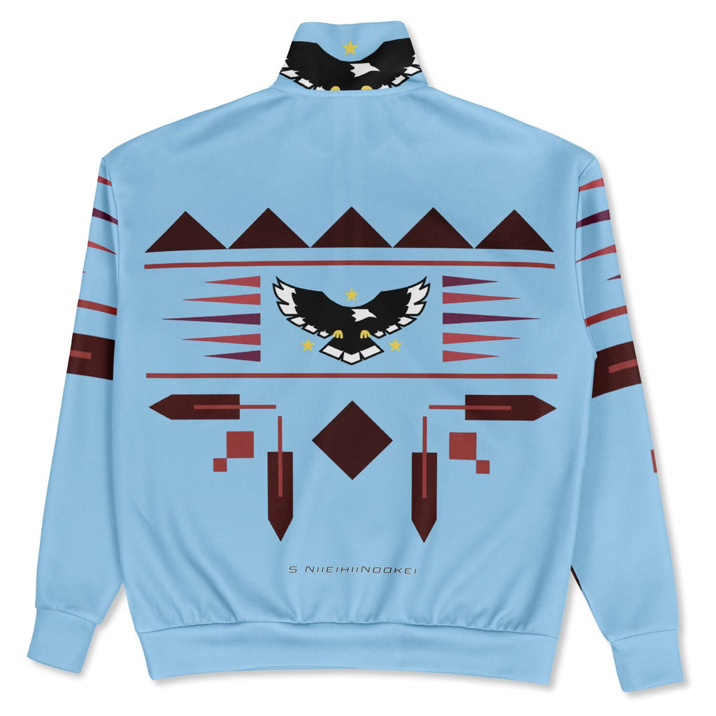 $NiieihiiNookei Heavyweight Oversized Quarter Zip Sweatshirt - AOP