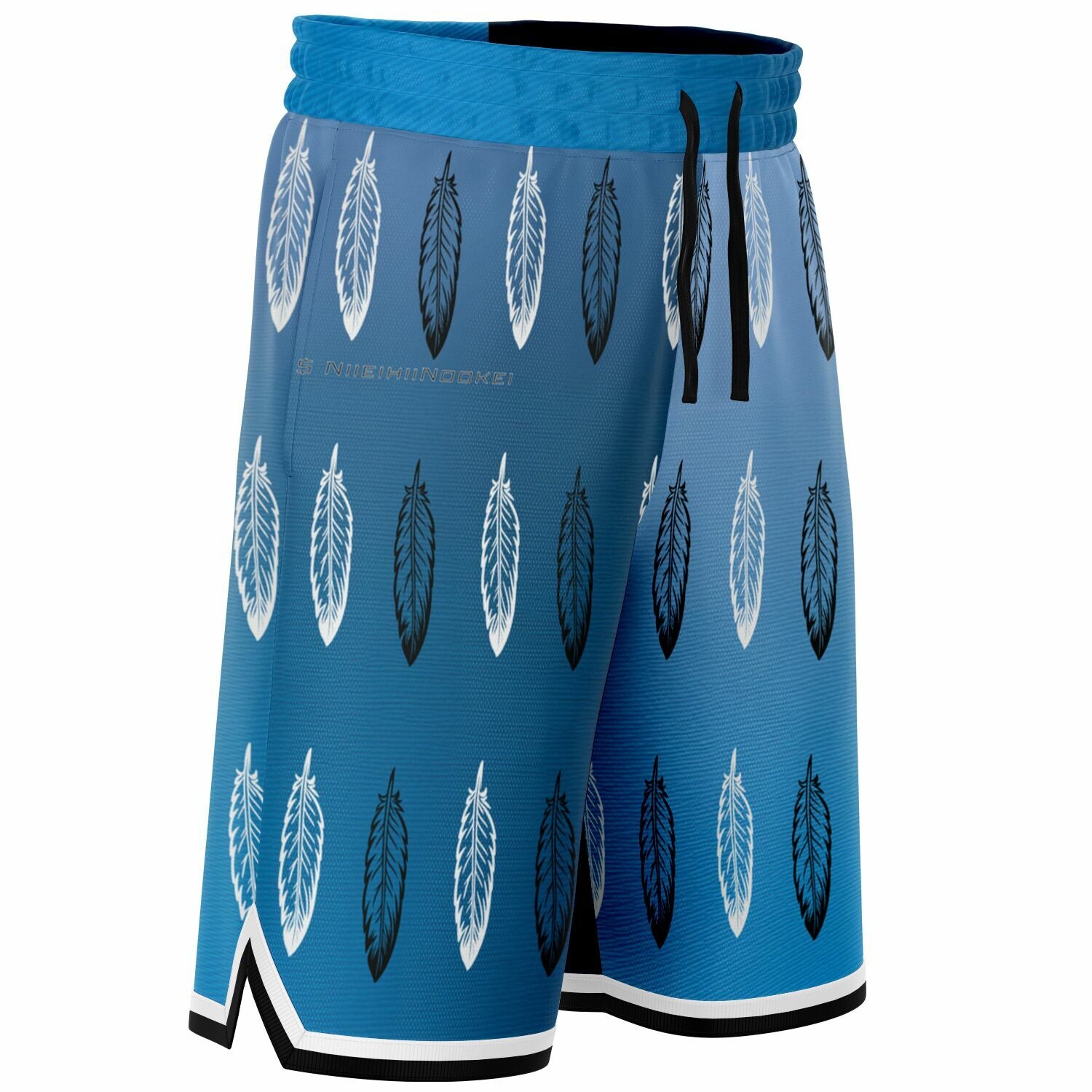 $NiieihiiNookei Basketball Short Rib - AOP