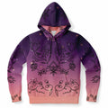 $NiieihiiNookei Floral Sunset Athletic Hoodie - AOP