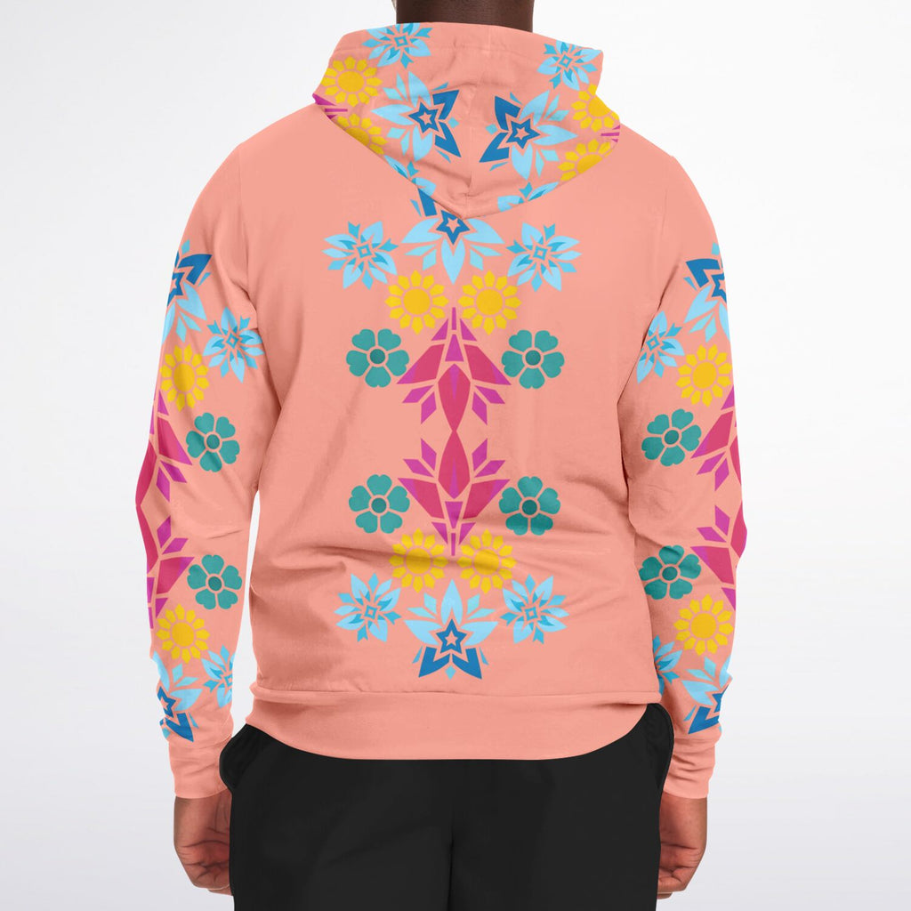 $NiieihiiNookei Athletic Zip-Up Hoodie - AOP
