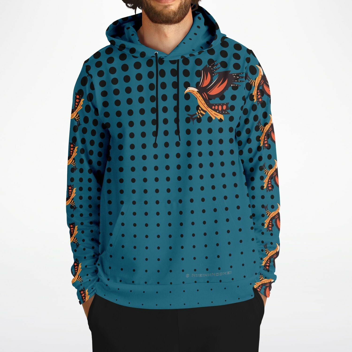 $NiieihiiNookei Athletic Hoodie - AOP
