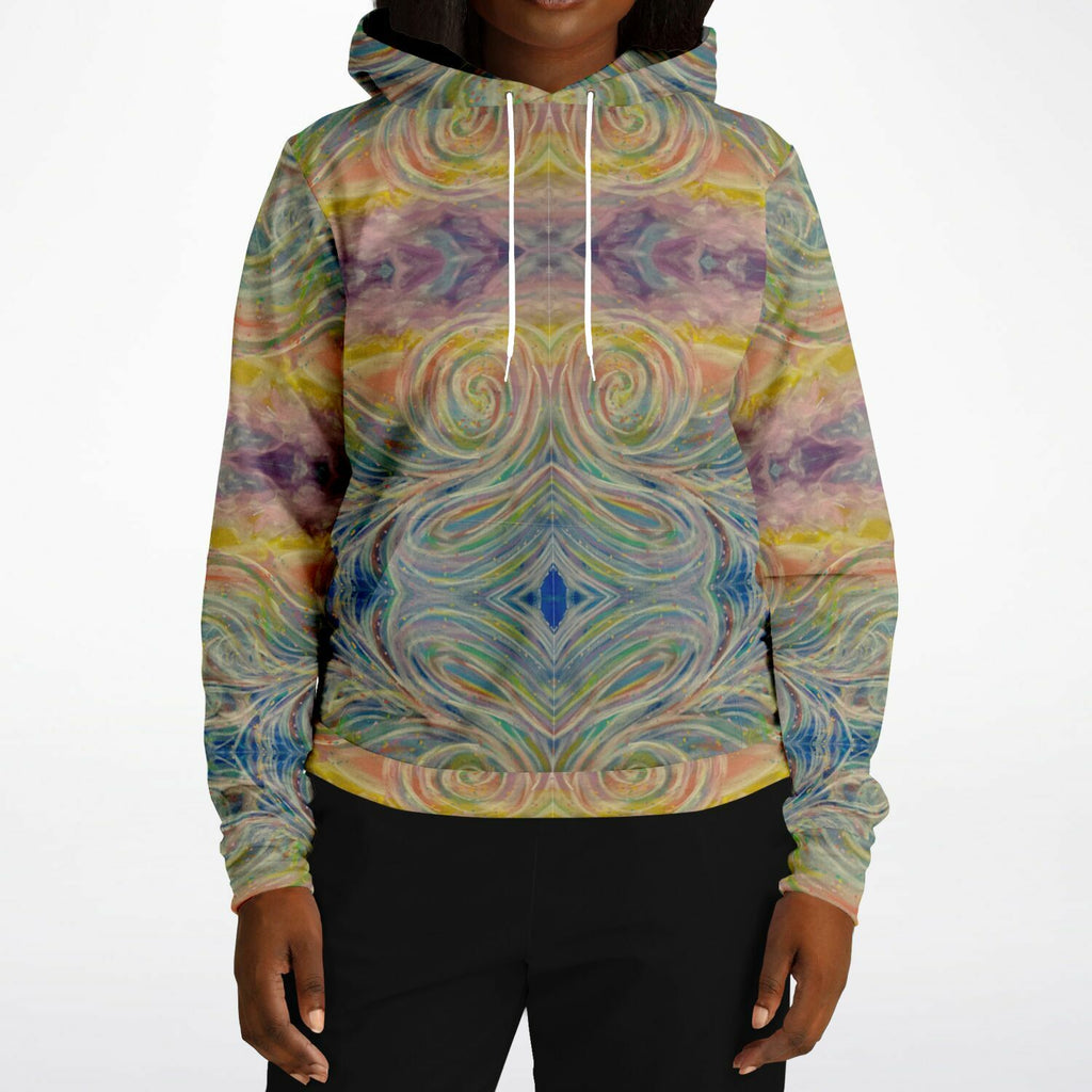 SMW Watercolor Athletic Hoodie - AOP