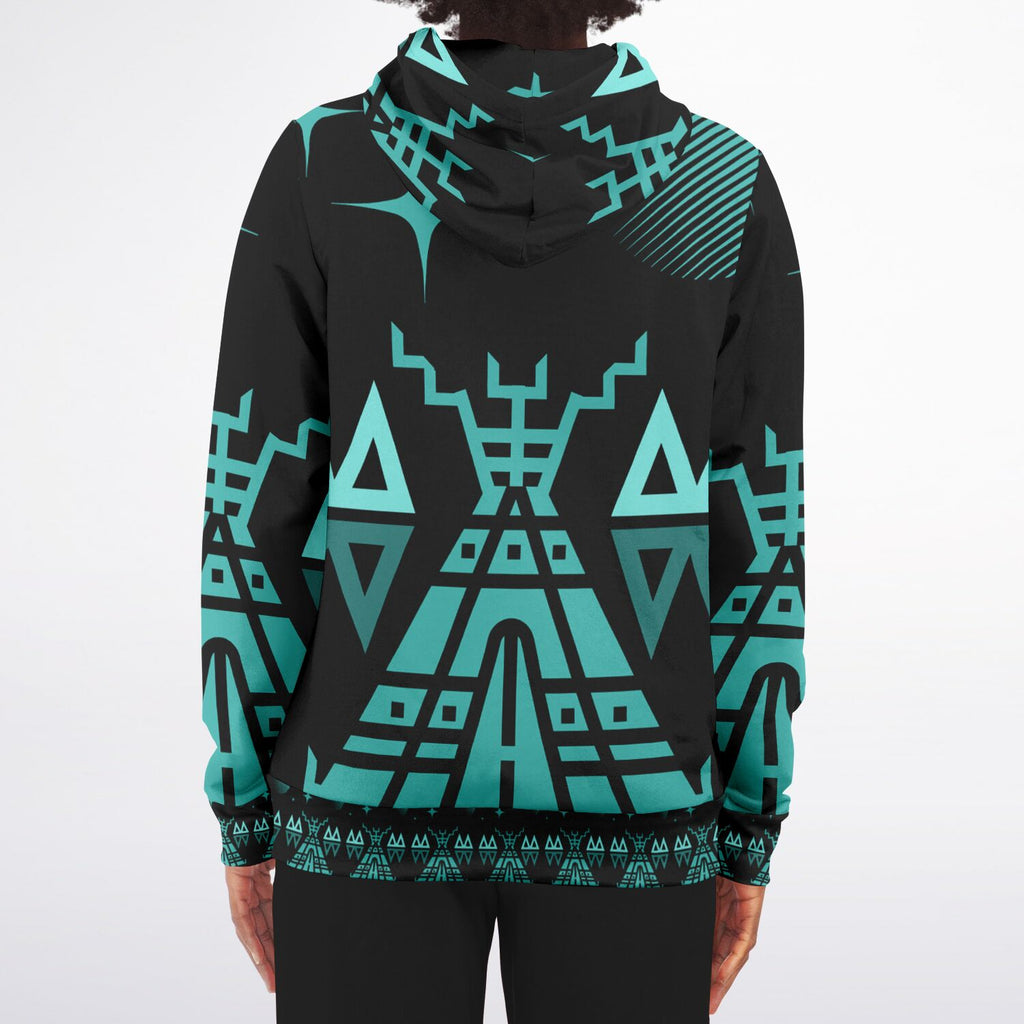 $NiieihiiNookei Fashion Zip-Up Hoodie - AOP